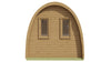 Buitensauna POD Tolva 230 x 400 cm | 42 mm | Thermowood