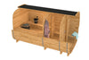 Premium Sauna cube Rovaniemi Ø220 x 390 cm | 42 mm | Thermowood