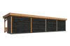 Overkapping Plat dak Oslo XL – Type 10