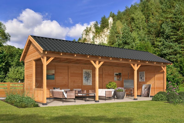 Overkapping Zadeldak Hamar XL – Type 6