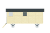 Pipowagen Angelo | 600 x 240 cm | 19mm | Zigeunerwagen