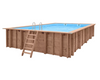 Houten zwembad | Playa Forti | 834x492x138 cm